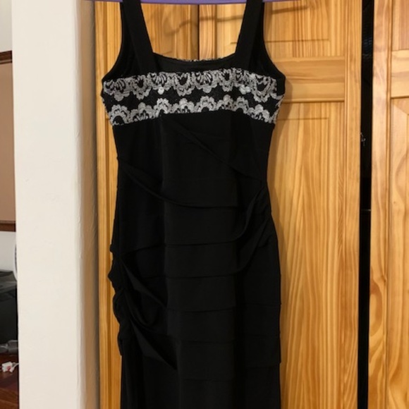 Valerie Bertinelli dress, black, size 4 - Picture 1 of 6